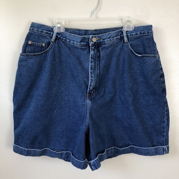 Vintage PS Gitano Jean Shorts Womens 38/24W High Rise 5.5" Inseam Cotton Denim - Picture 1 of 10